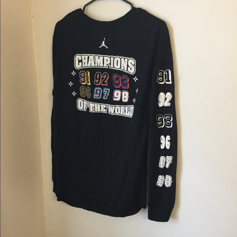 JORDAN CHAMPIONS OF THE WORLD Vintage UNSX Sweater - Picture 8 of 8